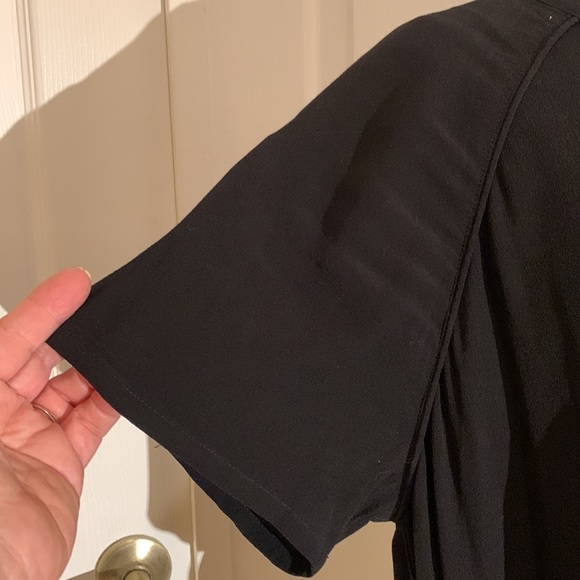 Monrow Twill Pocket Dress with Waist Drawcord • Size L - Picture 15 of 16